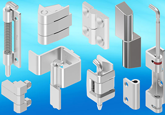 Stainless steel hinges for specialist enclosures